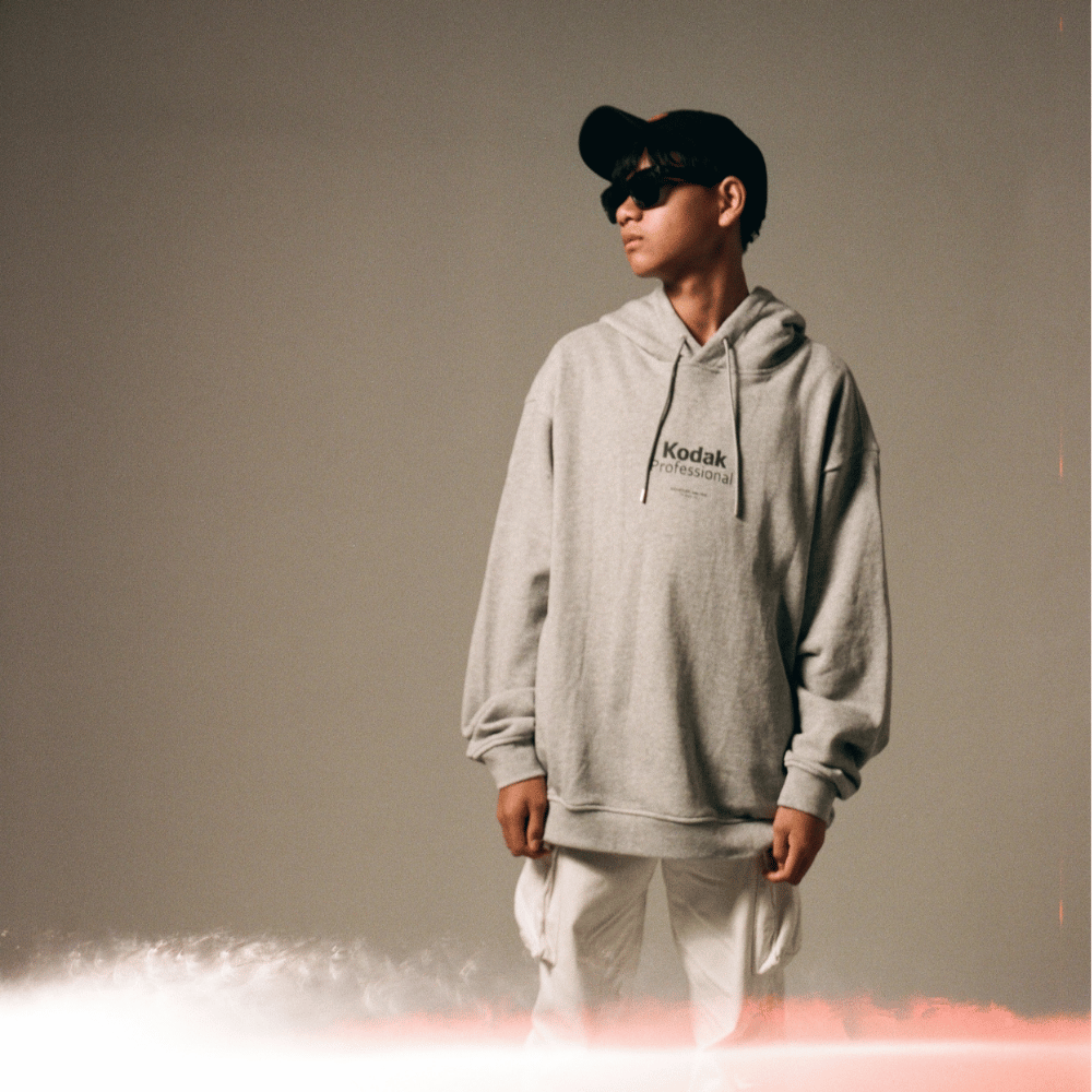 mailer graphic hoodie