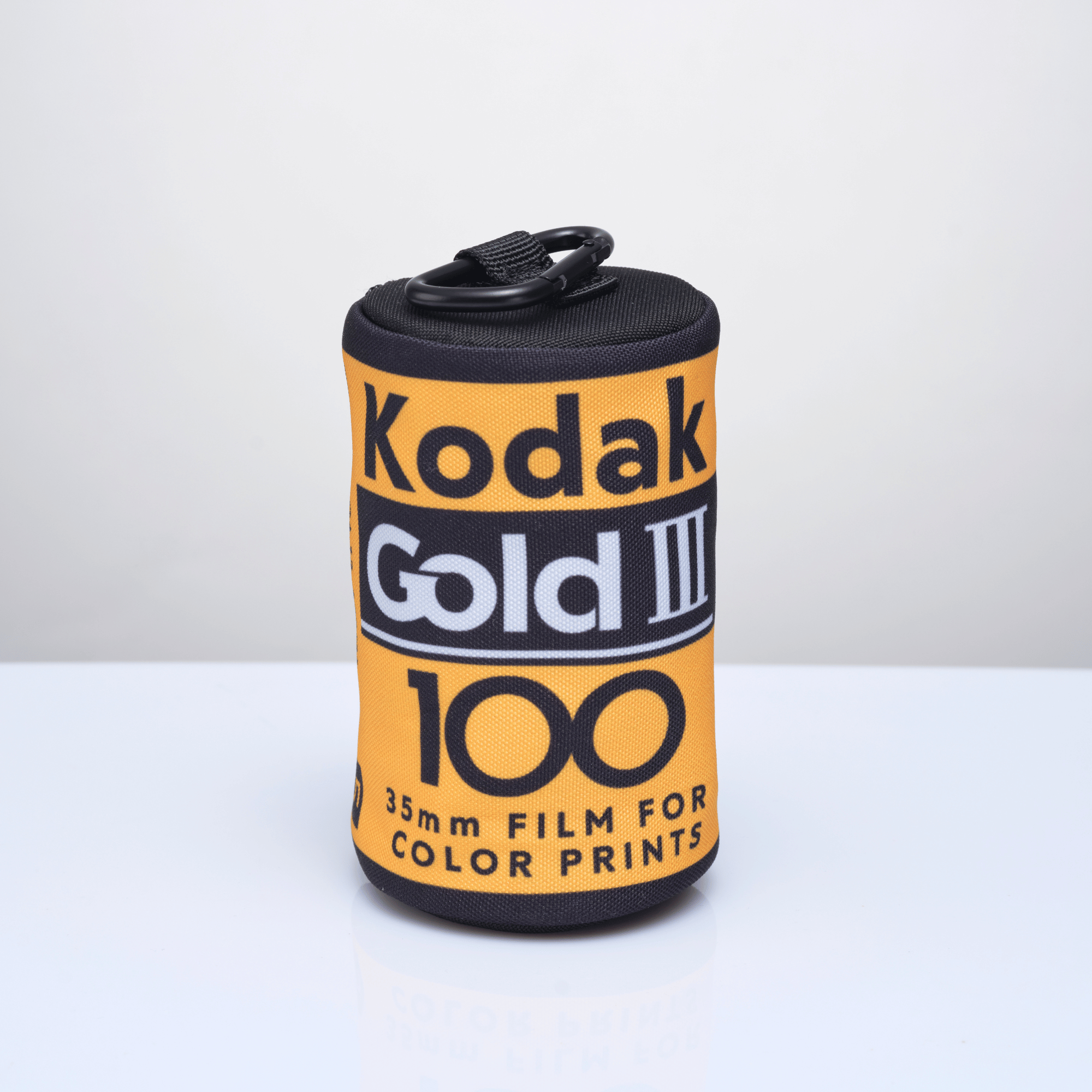 film keyring pouch black