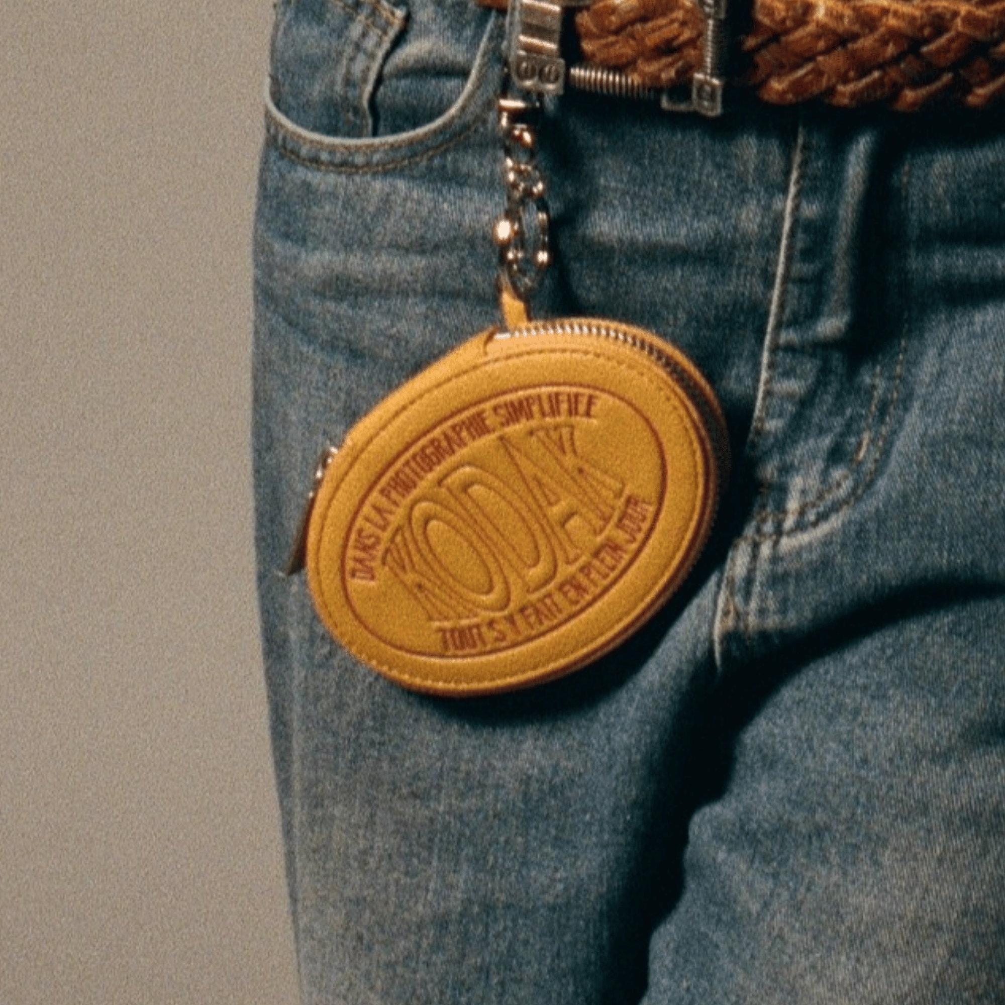 film pack mirror keyring pouch ppl