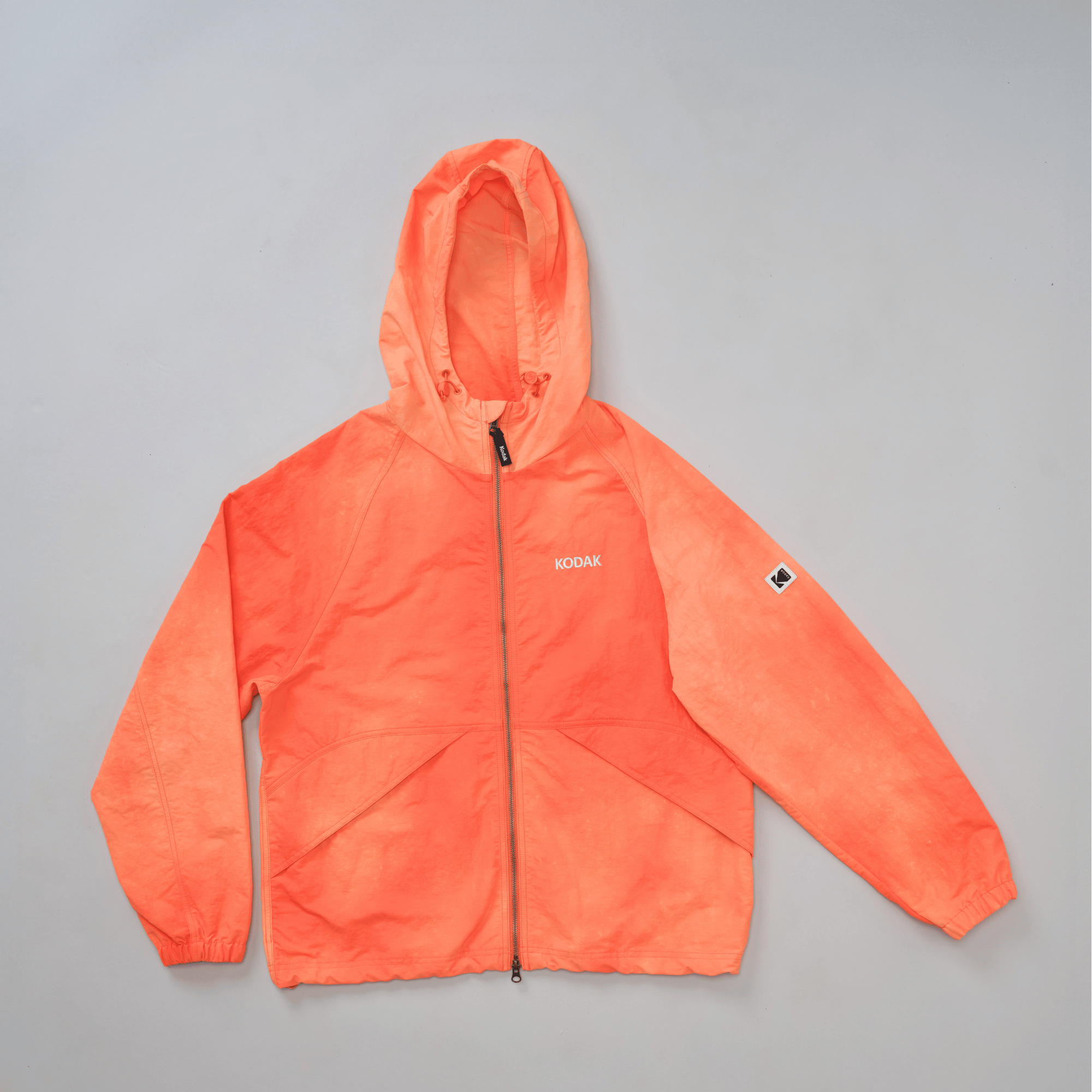 recipe washing hooded jacket front